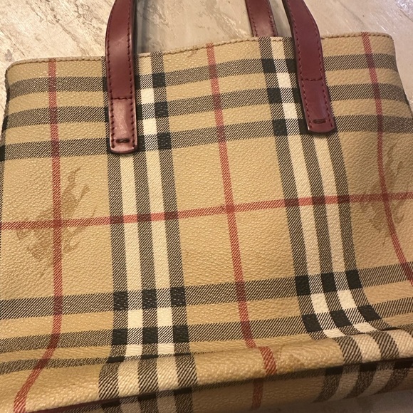 Genuine Burberry tote. Small. Excellent condition. - Picture 1 of 7